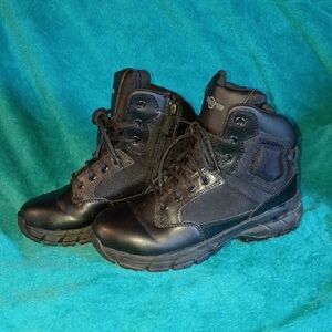 Sturdy Black Tactical Boots